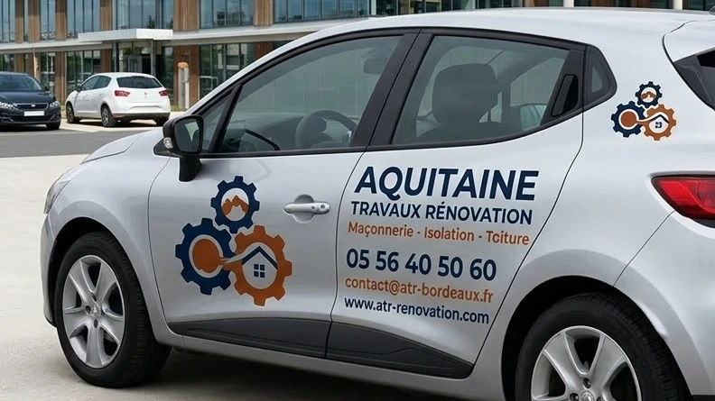flocage véhicule mérignac